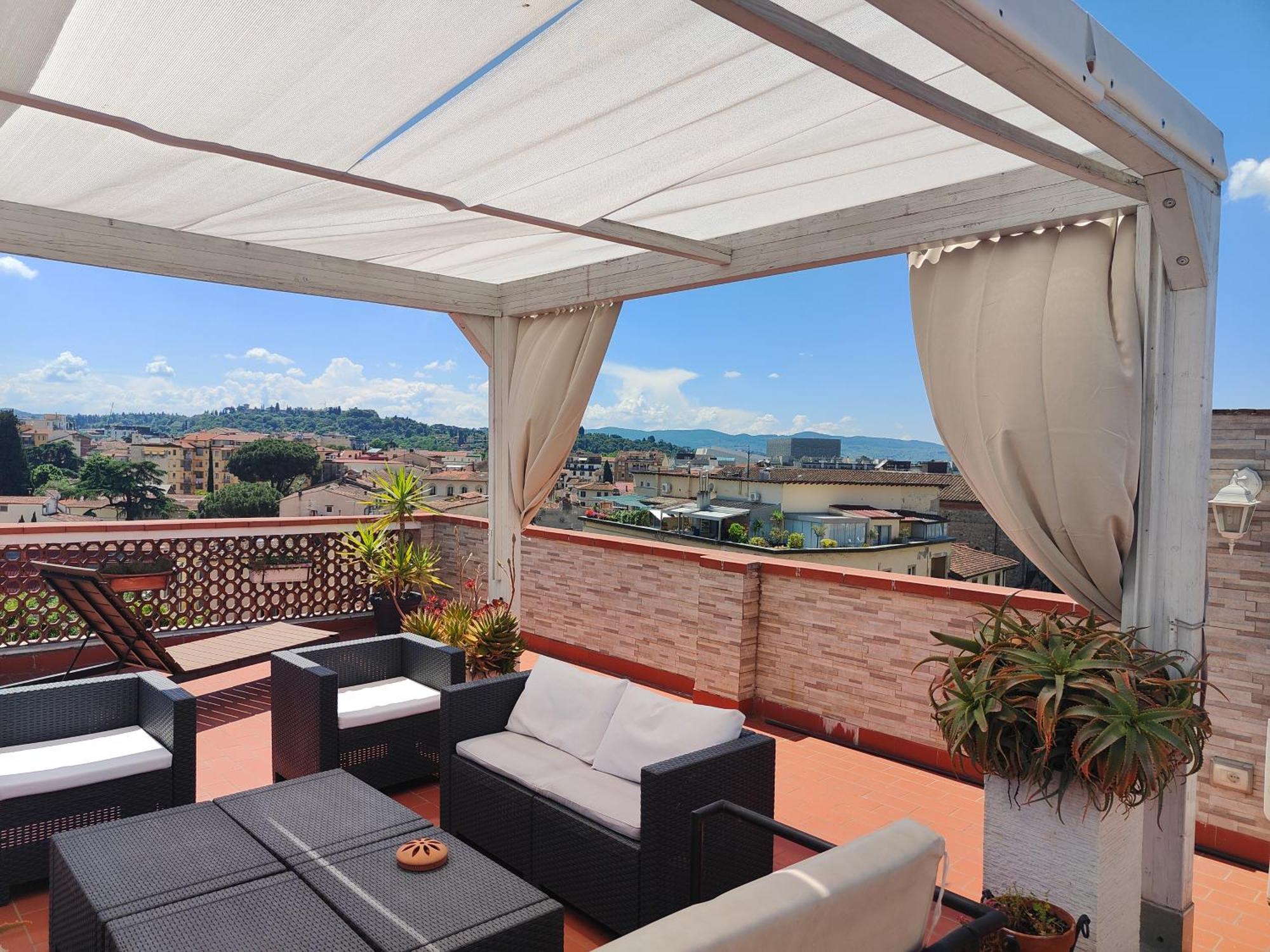 Panoramic Luxury Little Penthouse Apartment Firenze Bagian luar foto